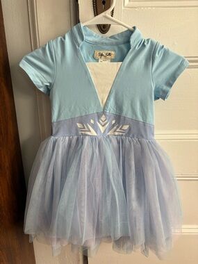 Toddler Light Blue Tulle Princess Dress - Kids